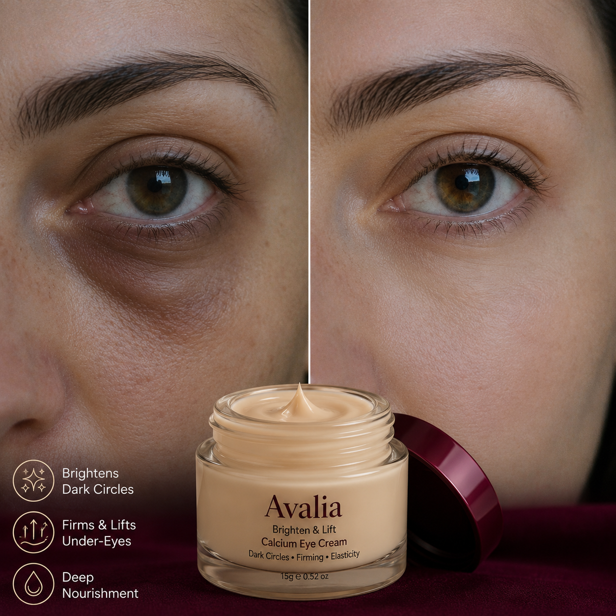 Avalia® Brighten & Lift Calcium Eye Cream